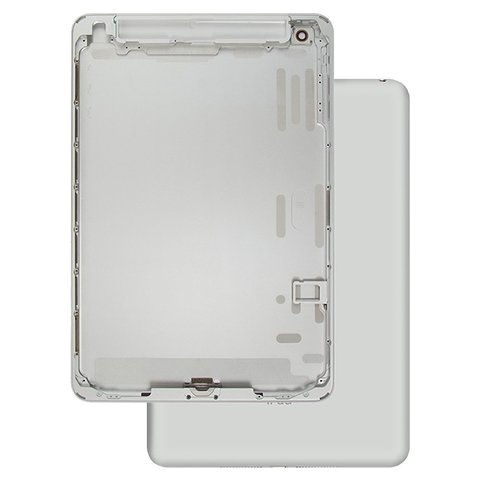 Задняя панель корпуса для iPad Mini, серебристая, версия 3G 