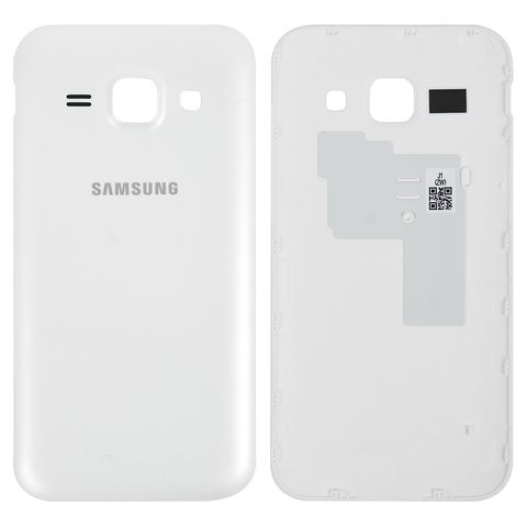 Задняя крышка батареи для Samsung J100H DS Galaxy J1, белая