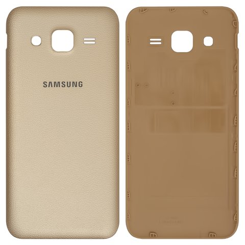 Задня кришка батареї для Samsung J200F Galaxy J2, J200H Galaxy J2, золотиста