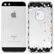 Корпус для Apple iPhone 5SE, черный, High Copy