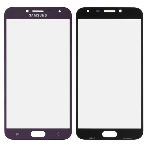 Скло корпуса для Samsung J400F Galaxy J4 2018 , фіолетове, orchid gray