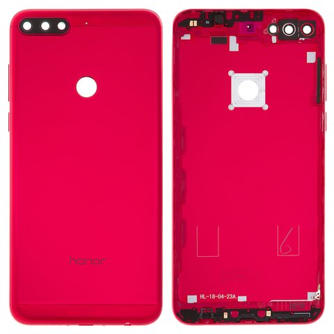 Задня панель корпуса для Huawei Honor 7C Pro 5,99", червона
