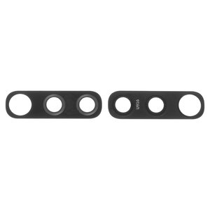 Скло камери для Samsung A505F DS Galaxy A50, A705F DS Galaxy A70, чорне, без рамки