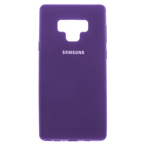 Чехол для Samsung N960 Galaxy Note 9, фиолетовый, Original Soft Case, силикон, violet 64  full side