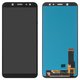 Дисплей для Samsung A600 Dual Galaxy A6 (2018), чорний, без рамки, High Copy, (OLED)