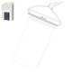 Чехол Baseus Cylinder Slide-cover, белый, универсальный, карманчик, водонепроницаемый, силикон, пластик, #ACFSD-E02