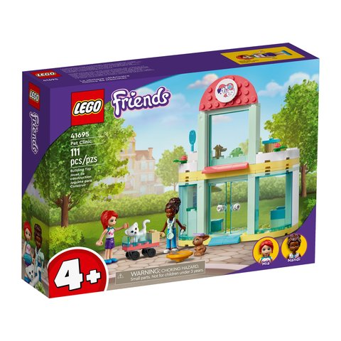 Конструктор LEGO Friends Ветеринарна клініка Хартлейк Сіті 41695 