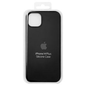 Чохол для iPhone 14 Plus, чорний, Original Soft Case, силікон, black 18  full side