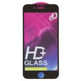 Захисне скло для Apple iPhone 7, iPhone 8, iPhone SE 2020, сумісне з чохлом, Full Glue, (без упаковки), чорний
