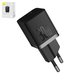 Сетевое зарядное устройство Baseus GaN5, 30 Вт, Quick Charge, черный, 1 порт, #CCGN070401