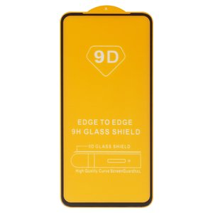 Защитное стекло для Xiaomi Redmi Note 9 5G, Redmi Note 9T, совместимо с чехлом, Full Glue, без упаковки , черный