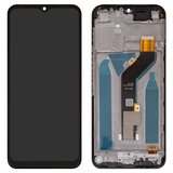 Дисплей для Tecno Spark 7 (KF6n), Spark 7 Go (KF6m), черный, с рамкой, High Copy, FPC6504-09