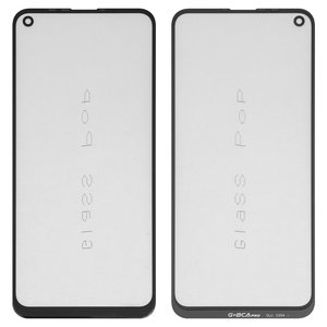 Стекло корпуса G+OCA PRO для Tecno Camon 15 CD7 , Camon 15 Air CD6, CD6S , Spark 5 KD7S , Spark 5 Pro KD7 ; Infinix Hot 9 X655 , Hot 9 Pro X655F , с OCA пленкой, черное