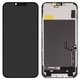 Дисплей для iPhone 14 Plus, чорний, з рамкою, Copy, (TFT), ZY, LTPS FHD