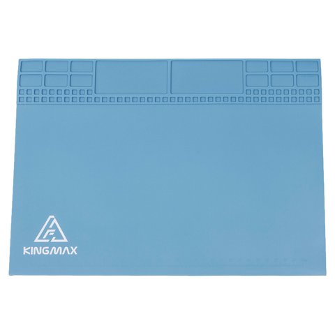 Килимок монтажний Kingmax TE 504, антистатичний, 250 мм, 350 мм, синій