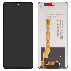Дисплей для Realme C65 4G, C65 5G, черный, без рамки, High Copy, RMX3910