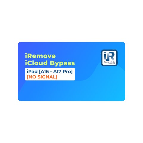 iRemove iCloud Bypass для iPad [A16 A17 Pro] [NO SIGNAL]