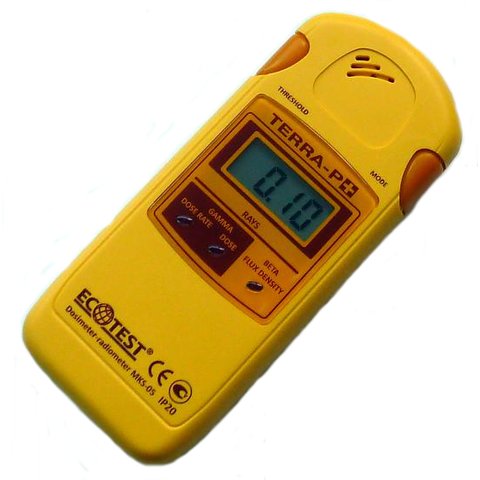 Detector de radiación EcoTest TERRA P+ MKS 05