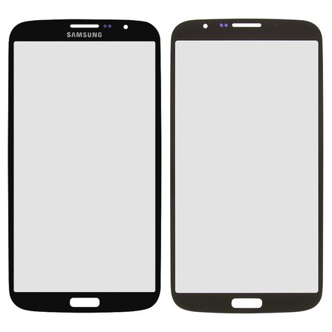 Стекло корпуса для Samsung I9200 Galaxy Mega 6.3, I9205 Galaxy Mega 6.3, черное