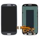 Pantalla LCD puede usarse con Samsung I747 Galaxy S3, I9300 Galaxy S3, I9300i Galaxy S3 Duos, I9301 Galaxy S3 Neo, I9305 Galaxy S3, R530, azul, sin marco, original (vidrio reemplazado)