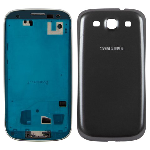 Корпус для Samsung I9300 Galaxy S3, серый