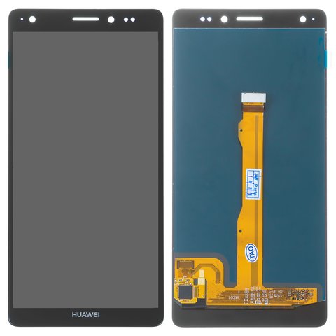 Дисплей для Huawei Ascend Mate 7, черный, без рамки, High Copy, JAZZ L09