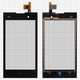 Touchscreen compatible with ZTE V815W Kis 2, (black)