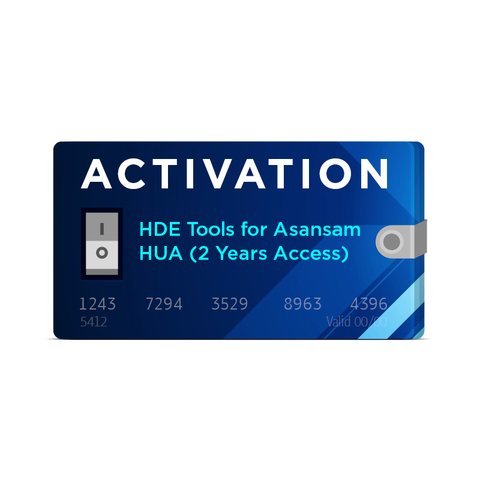 Activación HDE Tools acceso por 2 años 