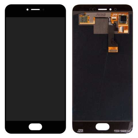 LCD compatible with Meizu Pro 6, Pro 6s, black, without frame, Original PRC , M570H 