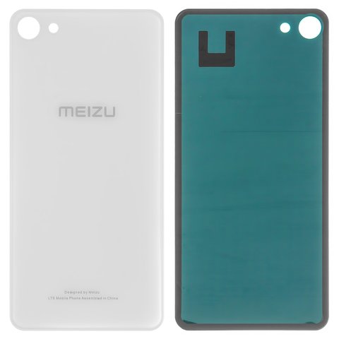 Housing Back Cover compatible with Meizu U10, white 