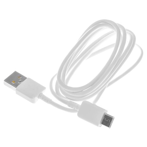 Cable USB Samsung, USB tipo A, USB tipo C, 100 cm, blanco