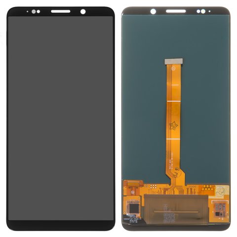Дисплей для Huawei Mate 10 Pro, черный, без логотипа, без рамки, High Copy, OLED , BLA L29 BLA L09 titanium gray