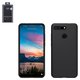 Case Nillkin Super Frosted Shield compatible with Huawei Honor V20, (black, with support, matt, plastic) #6902048171121