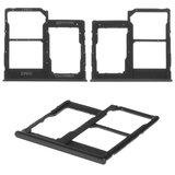 SIM Card Holder compatible with Samsung A202F/DS Galaxy A20e, (black)