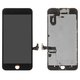 LCD compatible with Apple iPhone 7 Plus, (black, with frame, AAA, Tianma, with speaker, with camera)