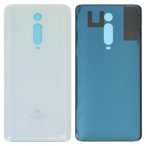 Panel trasero de carcasa puede usarse con Xiaomi Mi 9T, Mi 9T Pro, blanco, Logo Mi, M1903F10G