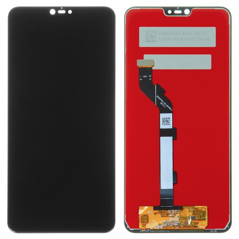 LCD compatible with Xiaomi Mi 8 Lite 6.26", black, without frame, original change glass  , M1808D2TG 