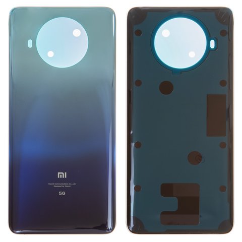 Housing Back Cover compatible with Xiaomi Mi 10T Lite, dark blue, Logo Mi, atlantic Blue, M2007J17G 