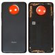 Housing Back Cover compatible with Xiaomi Redmi Note 9T, (black)