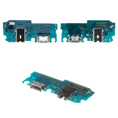 Cable flex puede usarse con Samsung A125F Galaxy A12, M127 Galaxy M12, del conector de carga, Original PRC , placa del cargador