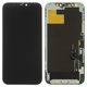 LCD compatible with iPhone 12, iPhone 12 Pro, (black, with frame, PRC, with camera and proximity sensor plastics, NEW)