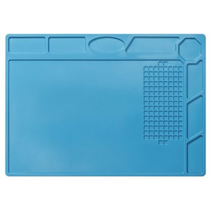 Alfombrilla aislante Mechanic V52, antiestático, 320 mm, 230 mm, con secciones