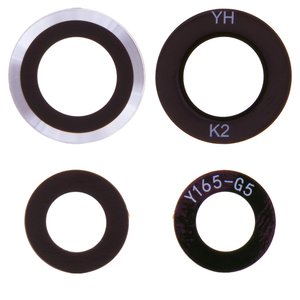 Camera Lens compatible with Xiaomi Mi 11, black, M2011K2C, M2011K2G 