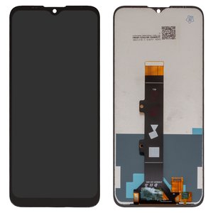 Дисплей для Motorola Moto E20 XT2155, черный, без рамки, High Copy