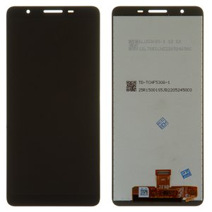 Pantalla LCD puede usarse con Samsung A013 Galaxy A01 Core, M013 Galaxy M01 Core, negro, sin marco, High Copy