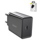 Mains Charger Baseus Speed Mini, (20 W, Quick Charge, black, 1 output) #CCFS-SN01