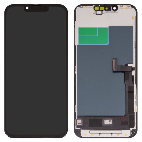 Дисплей для iPhone 13 Pro, черный, с рамкой, AAA, tianma TFT 