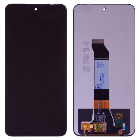 Pantalla LCD puede usarse con Xiaomi Poco M3 Pro, Poco M3 Pro 5G, Redmi Note 10 5G, negro, sin marco, Copy