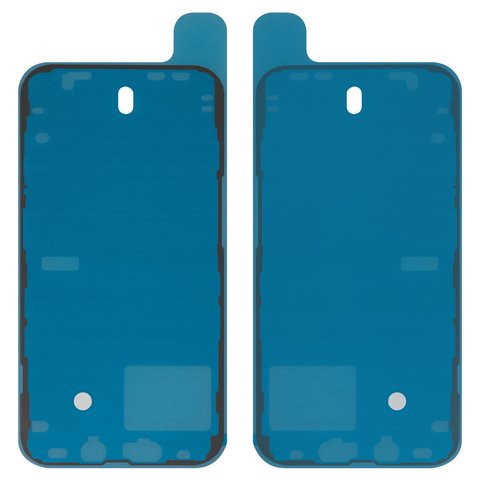LCD Sticker compatible with Apple iPhone 13, black, adhesive 