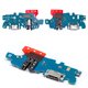 Cable flex puede usarse con Samsung A145 Galaxy A14, del conector de carga, del conector de auriculares, con micrófono, placa del cargador